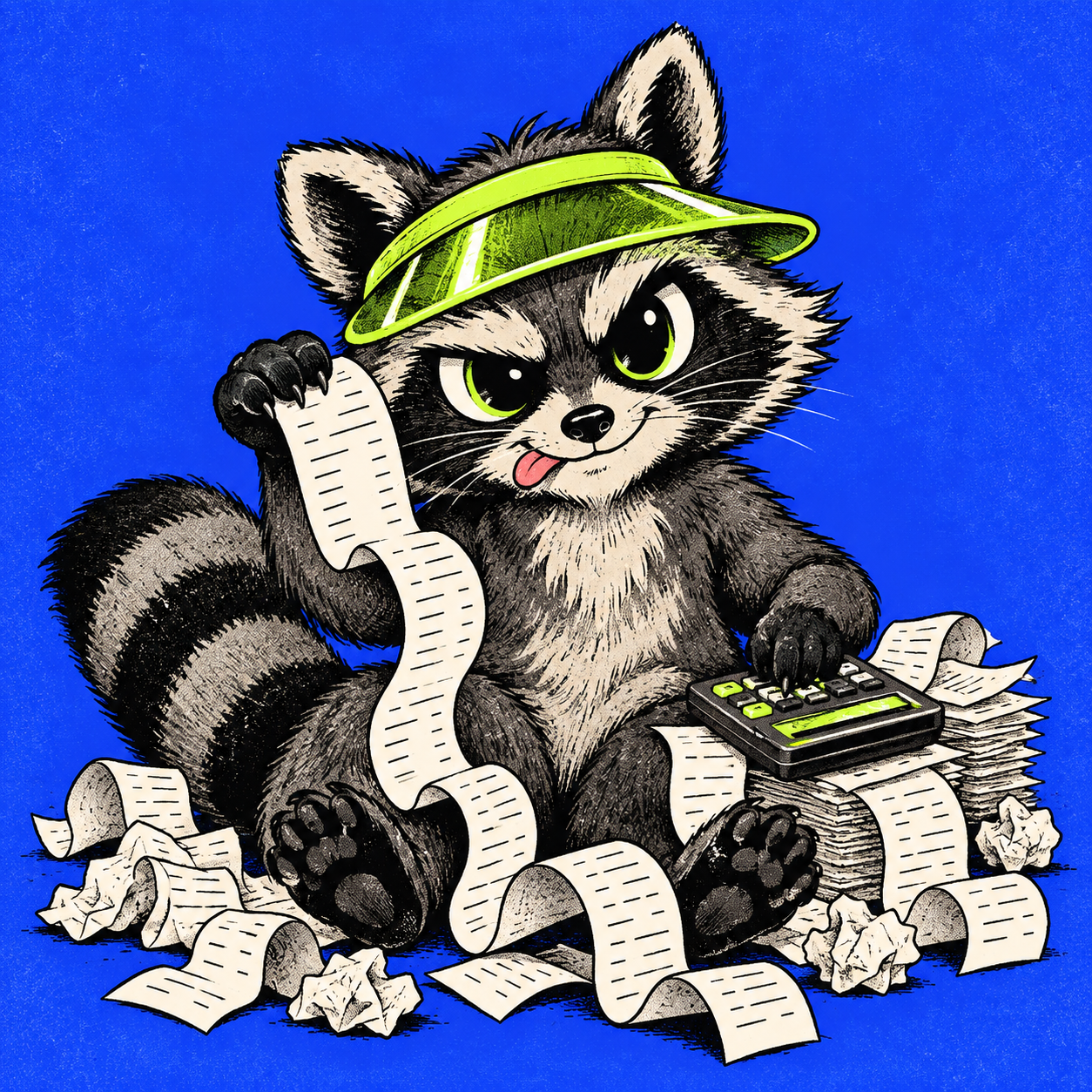 Receipt Raccoon ticker image